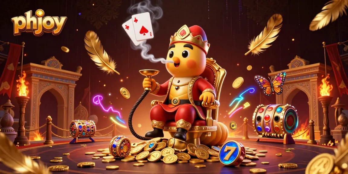 Experience thrilling gameplay with phjoy in a vibrant, fantasy casino world full of colorful characters and immersive elements.