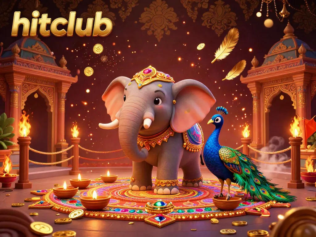Engage with hitclub's vibrant gaming atmosphere filled with excitement, colorful characters, and wealth.
