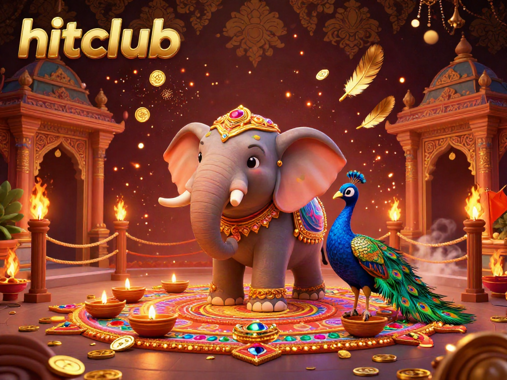 Engage with hitclub's vibrant gaming atmosphere filled with excitement, colorful characters, and wealth.