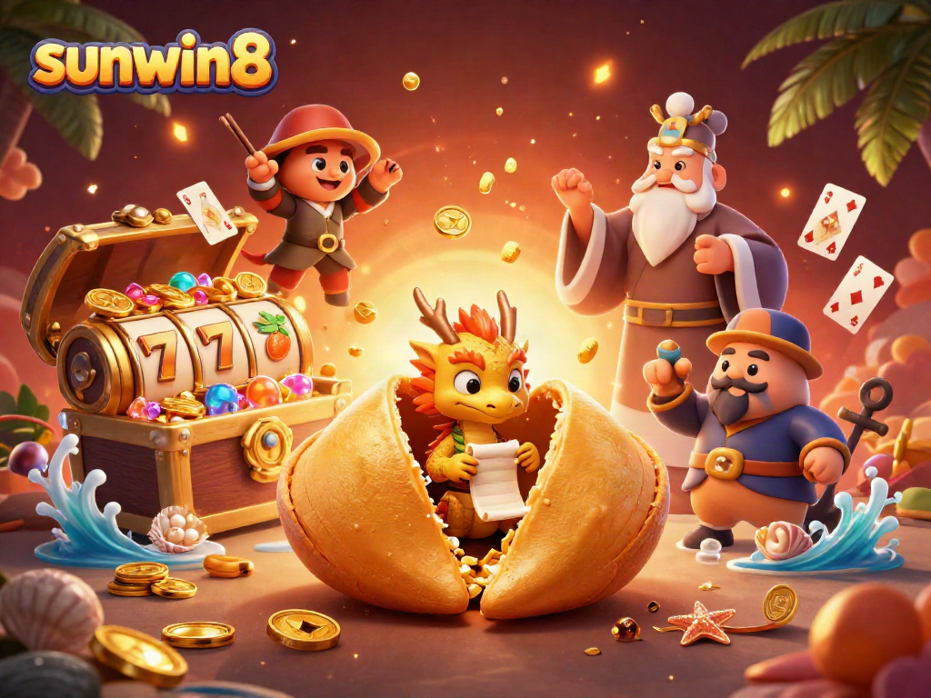 Experience the vibrant universe of sunwin8, where golden fortunes and gaming collide!
