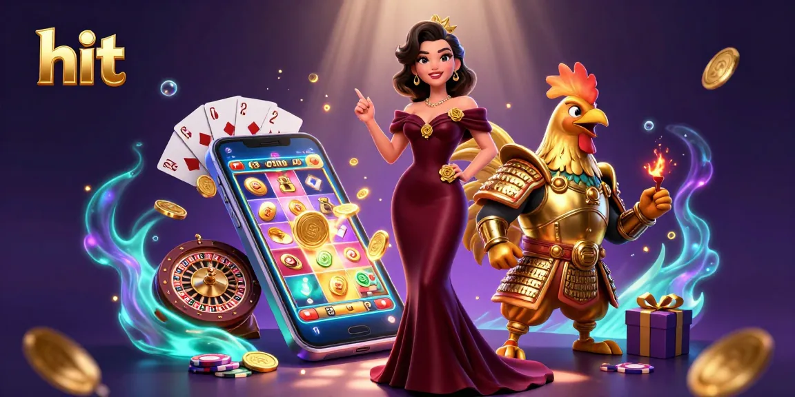 Hit the jackpot with a captivating illustration of a slot game and glamorous characters, showcasing fun and excitement.