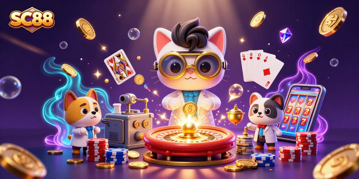 Spin the roulette wheel and win at SC88 while enjoying vibrant casino fun with golden animations.