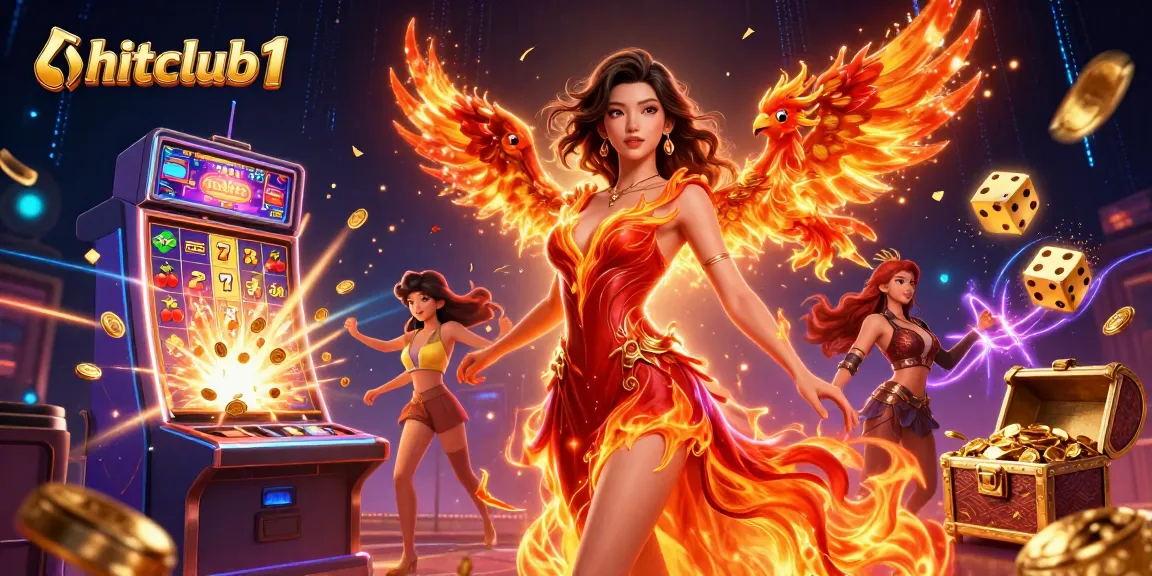 Experience thrilling gameplay at hitclub1 with vibrant casino characters and jackpot symbols.